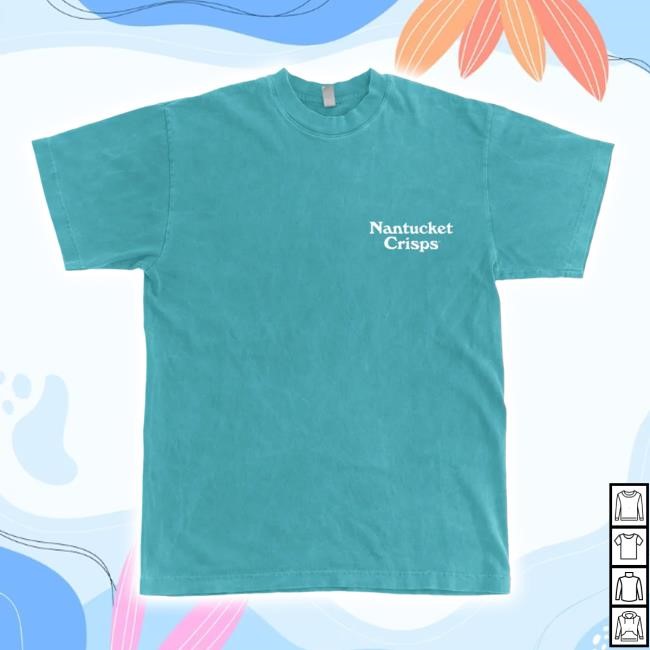 Nantucket Crisps Store Steps Beach New Shirt Nantucketcrisps Merch