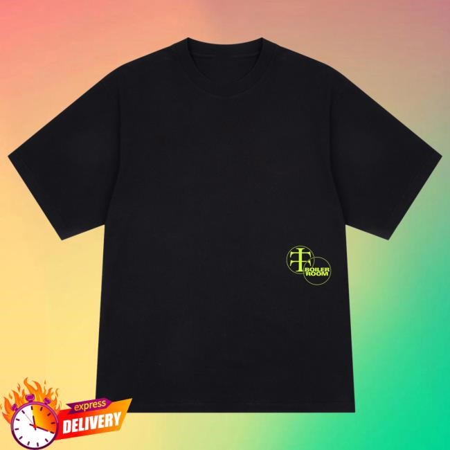 Official Boiler Room Merch Teletech T-Shirt Black Tee