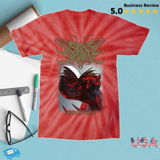 Official Indiemerchstore Store Signs Of The Swarm Absolvere Dye Special Edition Tee