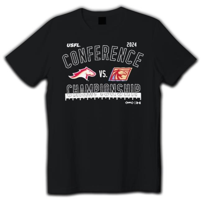 Original Ufl Playoff 2024 Birmingham Stallions Vs. Michigan Panthers Matchup Classic Shirt