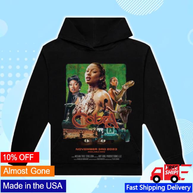 Trending Megan Thee Stallion Merch Store Cobra Movie Hoodie Megantheestallion Shop