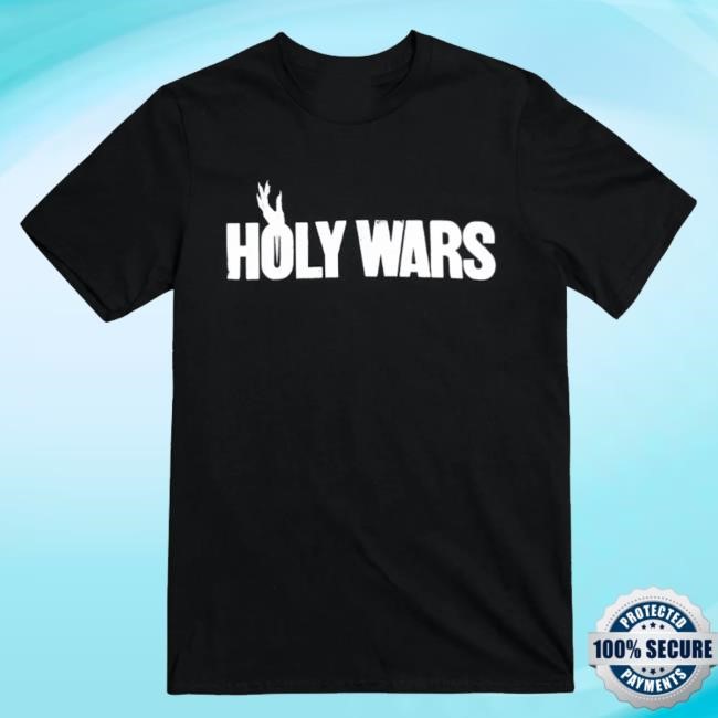 Holy Wars Merch Holy Wars Logo Black Unisex Long Sleeve Shirt