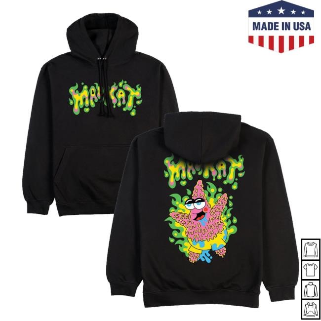 Madkat Merch Store Shop Madkat Mad Patricio Tee Shirt Madkat Mad Patricio Hooded Sweatshirt Madkat Merch Store Shop
