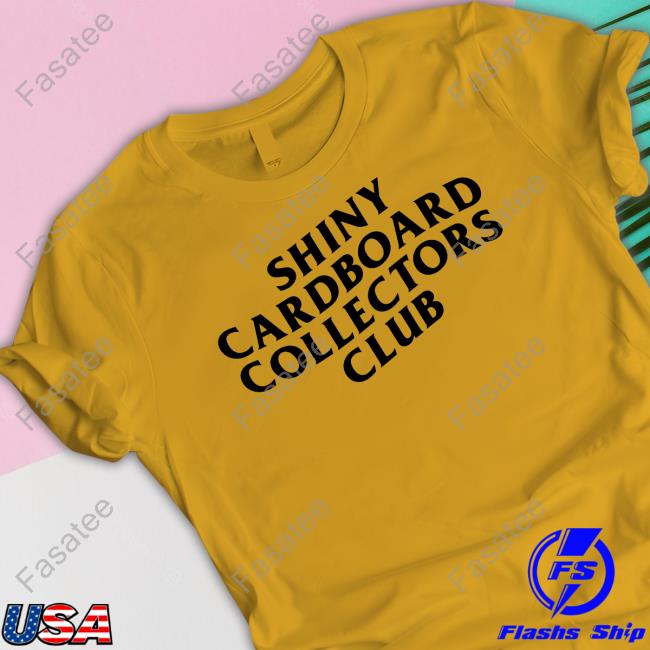 Trading Card Joe Llc Shiny Cardboard Collectors Club Tee Shirt