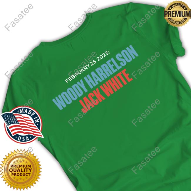 Live From New York February 25 2023 Woody Harrelson Jack White Shirt