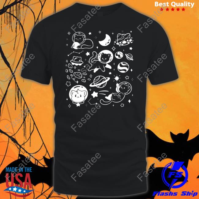 Helloapparel Store Space Cat Sweatshirt Shubble Shelbygraces Long Sleeve T Shirt