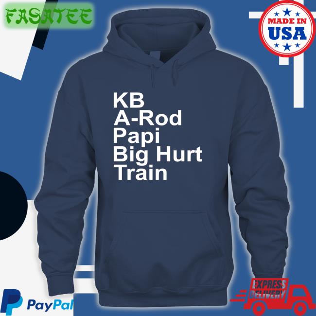 Frank Thomas Kb A Rod Papi Big Hurt Train Shirt