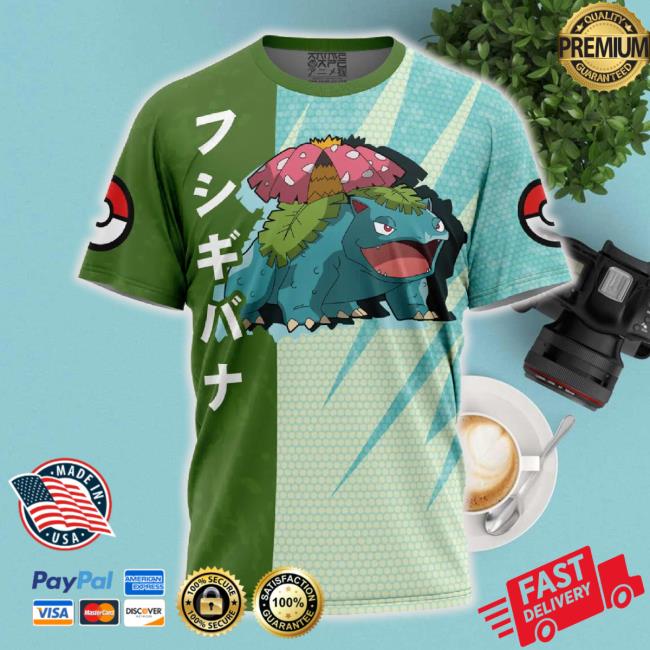 Venusaur Attack Pokemon Long Sleeve Tee