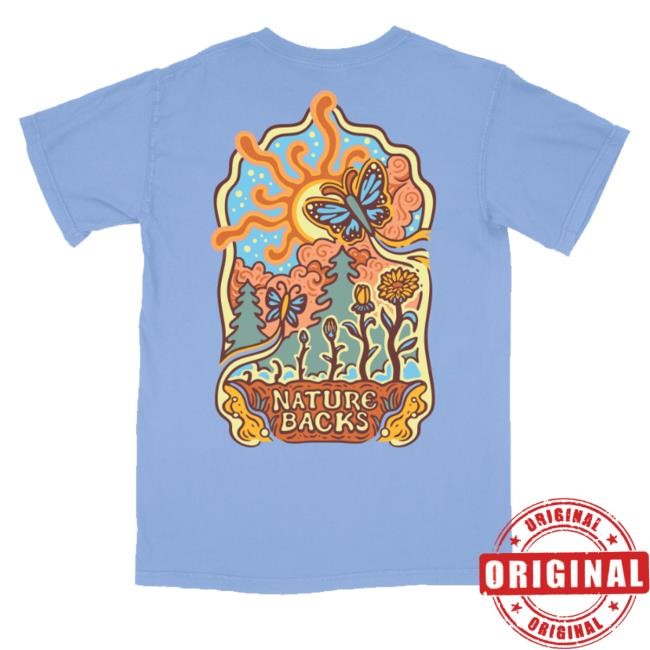 Nature Backs Merch Shop Store Official Mariposa Shirt