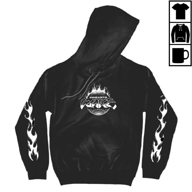 In Hearts Wake Merch World On Fire Organic Shirt