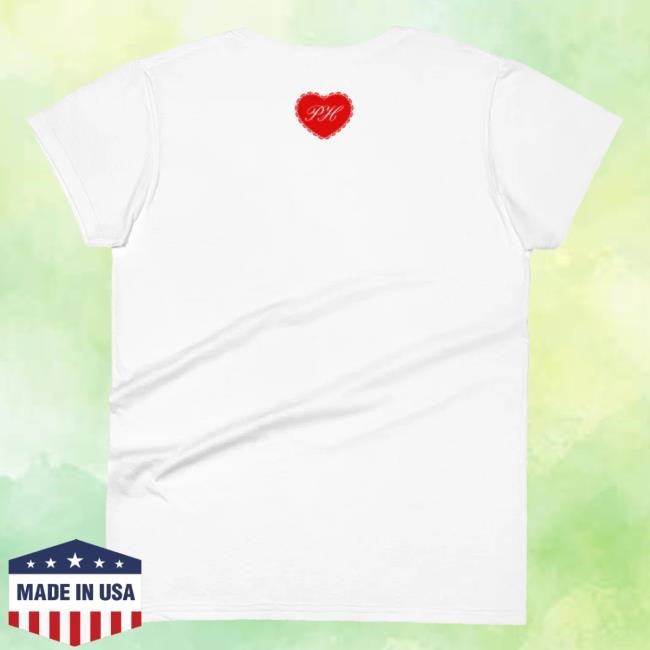 Paris Hilton Merch Valentine's Day Adored Women's Tee Shirt