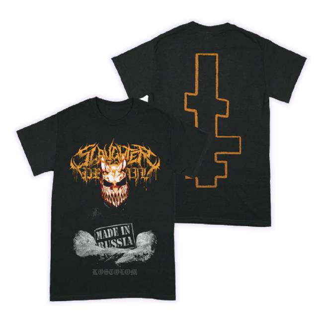 Original Rising Merch Store Slaughter To Prevail - Kostolom Cross New Shirt Risingmerch Shop