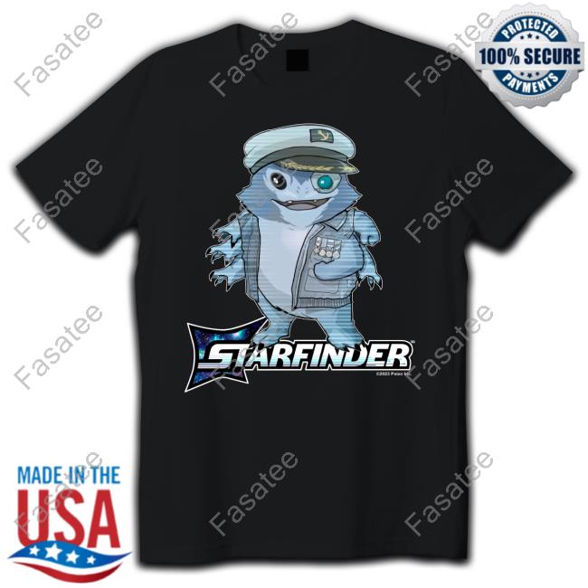 Paizo Pegasus Publishing Merch Captain Concierge Starfinder Shirt