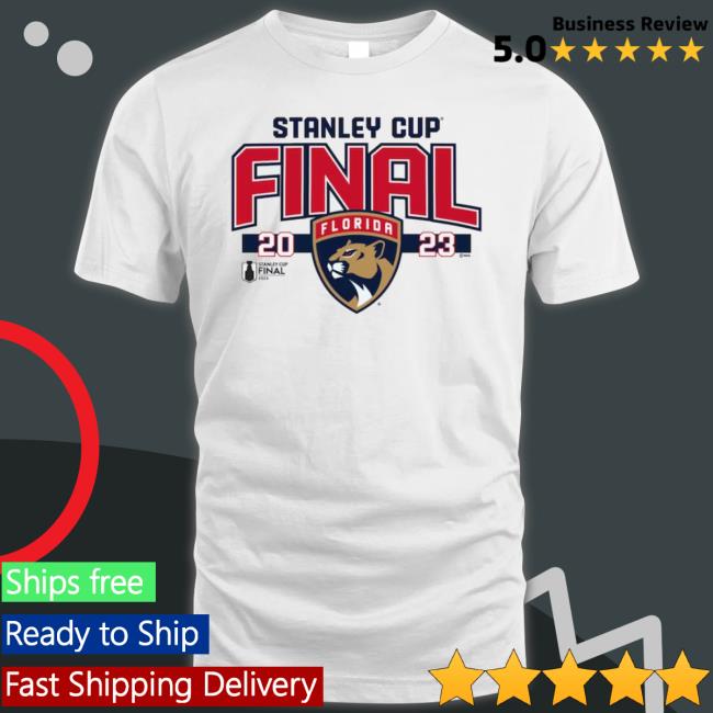 Florida Panthers Fanatics Branded Youth 2023 Stanley Cup Final Roster Shirt White