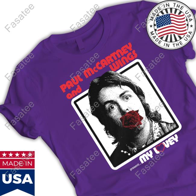 Paul Mccartney And Wings Black Rose Shirt, T Shirt, Hoodie, Sweater, Long Sleeve T-Shirt And Tank Top Paulmccartney Merch