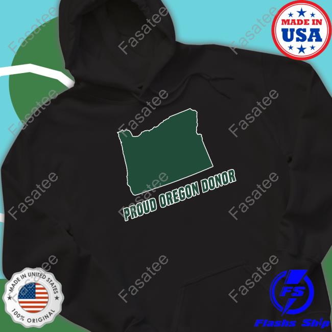 Luccainternational Store Proud Oregon Donor Tee