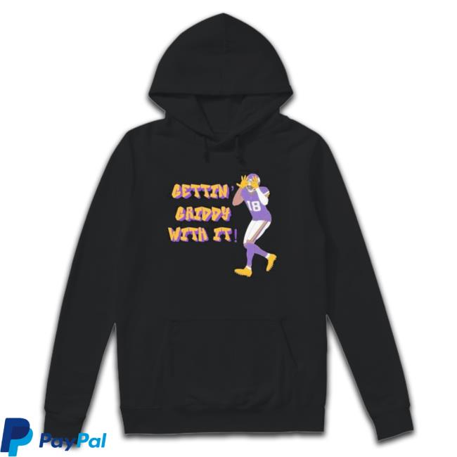Minnesota Vikings Justin Jefferson Gettin Griddy With It T-Shirt