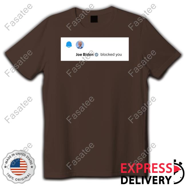 Joe Biden Blocked You Elon Musk (Parody) On Twitter Hoodie