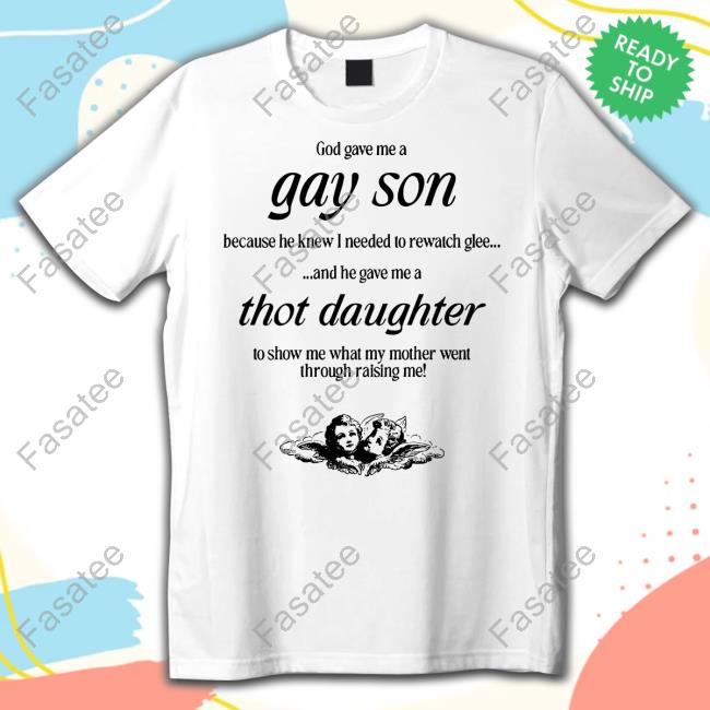 Buggirl200 Merch Gifts From God God Gave Me A Gay Son Tank Top