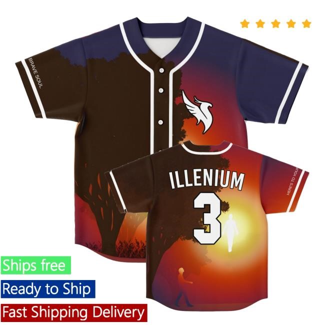 Rave Bonfire Merch Shop Store Official Azul Custom Baseball Jersey Shirt