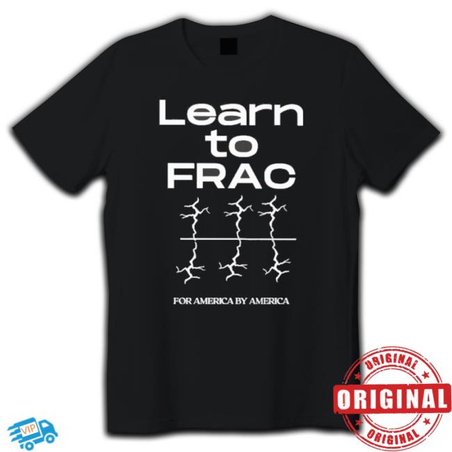 Official Tracy Learn To Frac For America By America Crewneck Sweatshirt