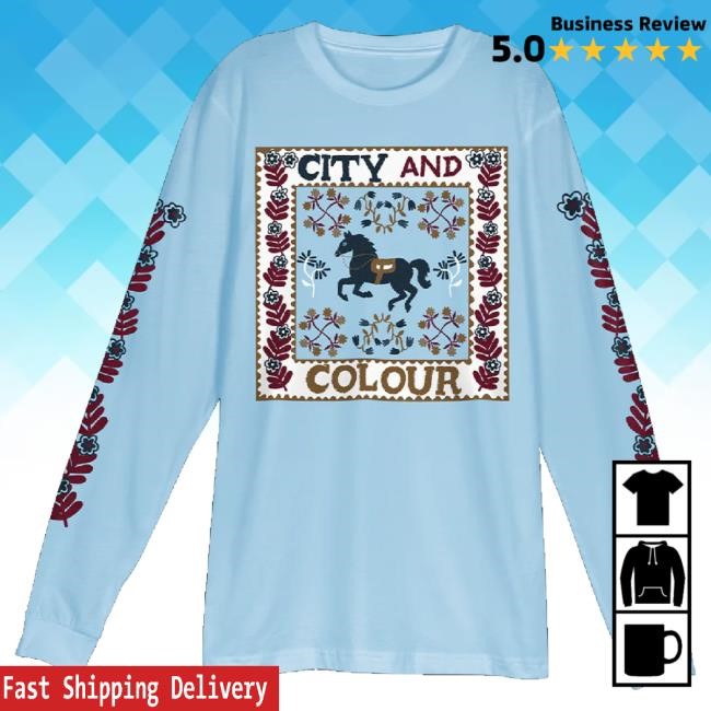 Official City And Colour Merch Quilt Sweatshirt