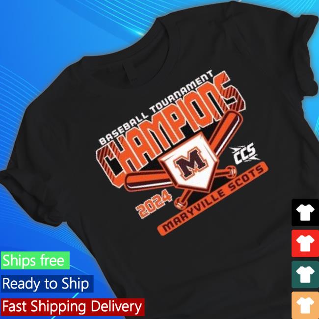 Original Maryville College Scots 2024 Ccs Baseball Tournament Champions Shirts