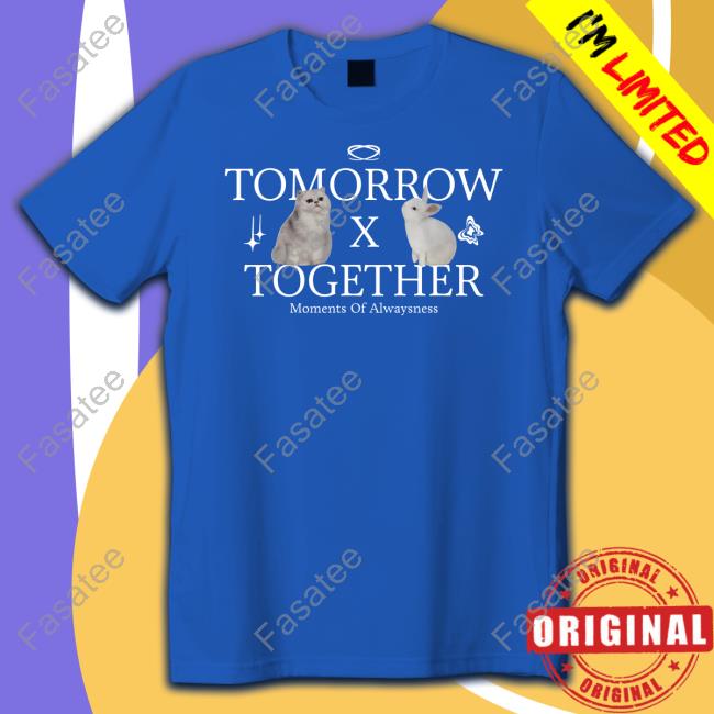 Cat Bunny Tomorrow X Together Moments Of Alwaysness Long Sleeve Tee Shirt
