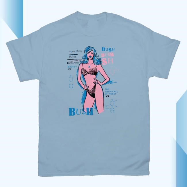 Bush Official Merch Store Science Of Things Blue Shirts