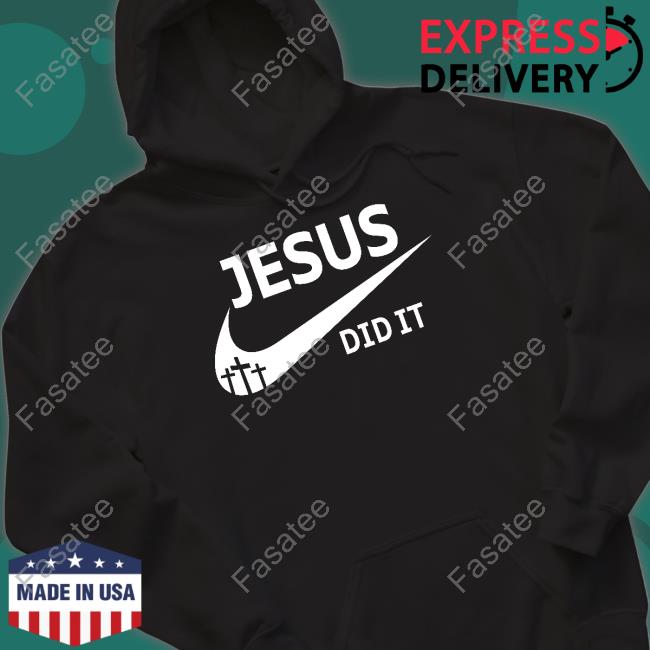Andrew Prue Wearing Jesus Did It Shirt