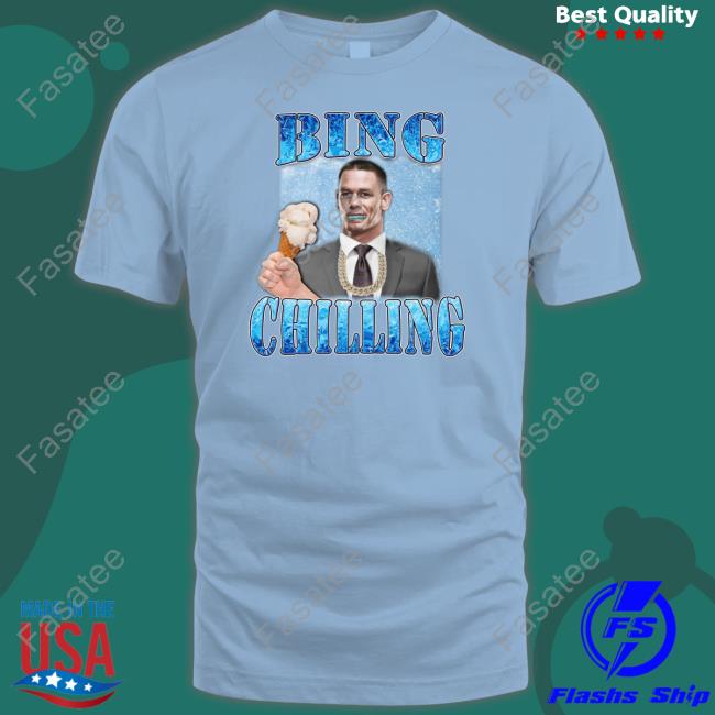 Hard Shirts Merch Bing Chilling John Cena Tee Shirts Hardshirts777