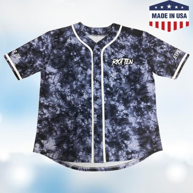 Kt8 Merch Riot Ten - Rail Breaker - Tie Dye Jersey T-shirt