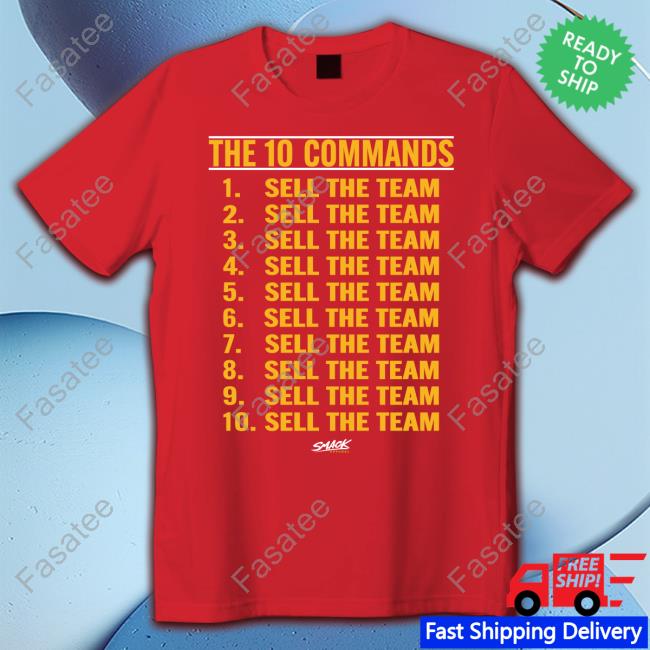 The 10 Commands Sell The Team Hoodie