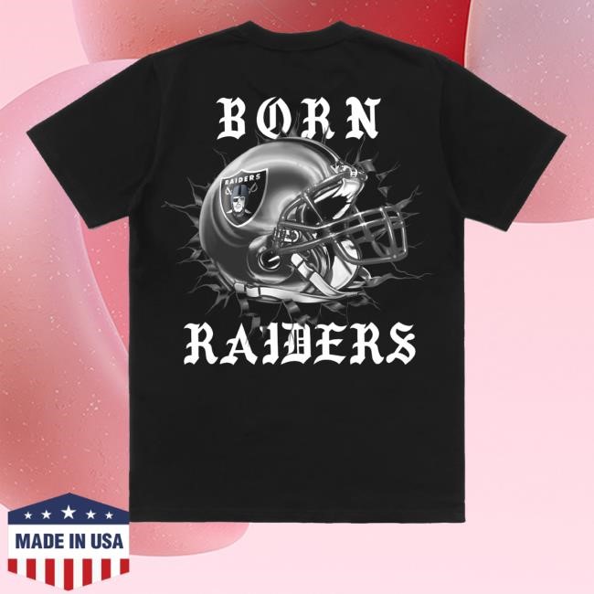 Born X Raised + Raiders Helmet Crewneck Sweatshirt