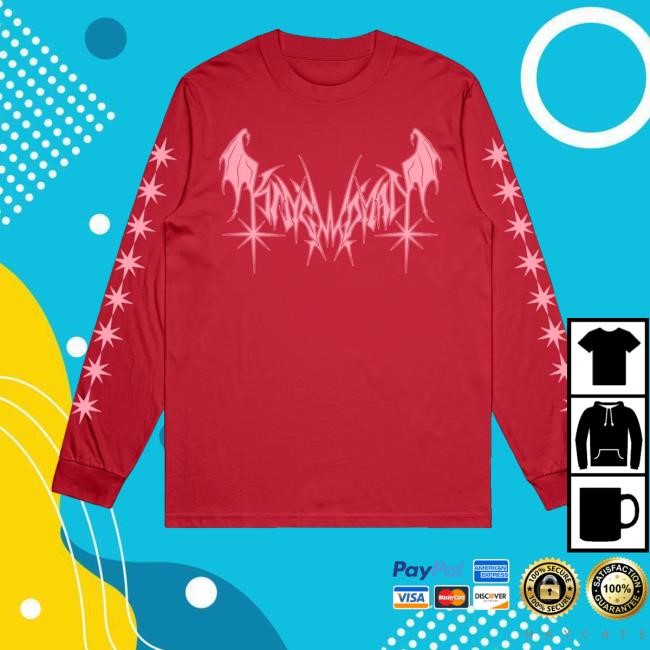 Downright Merch King Woman Logo Hoodie Sweatshirt