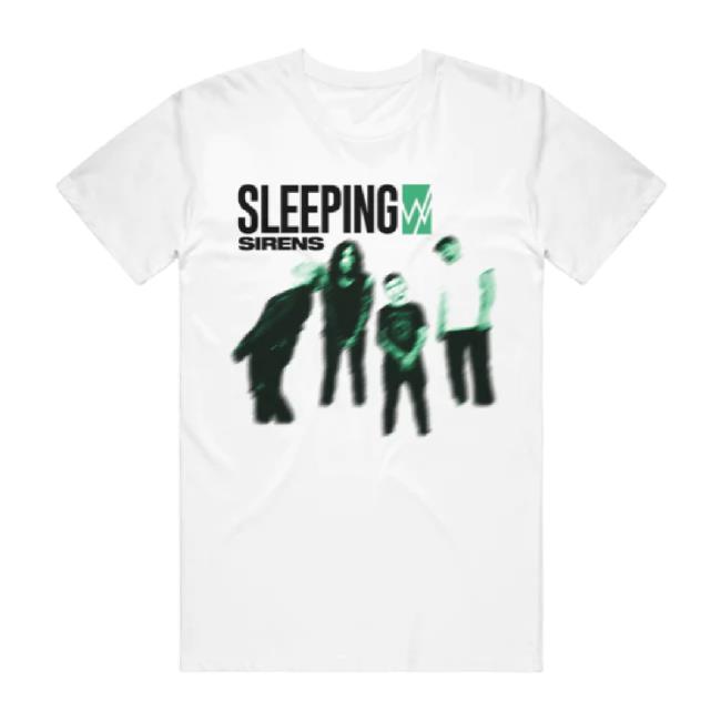 Original Blurry Photo White Sweater Sirens Merch Store Shop