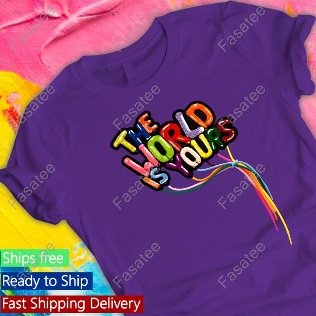 Sue Tsai The World Is Yours T-Shirts