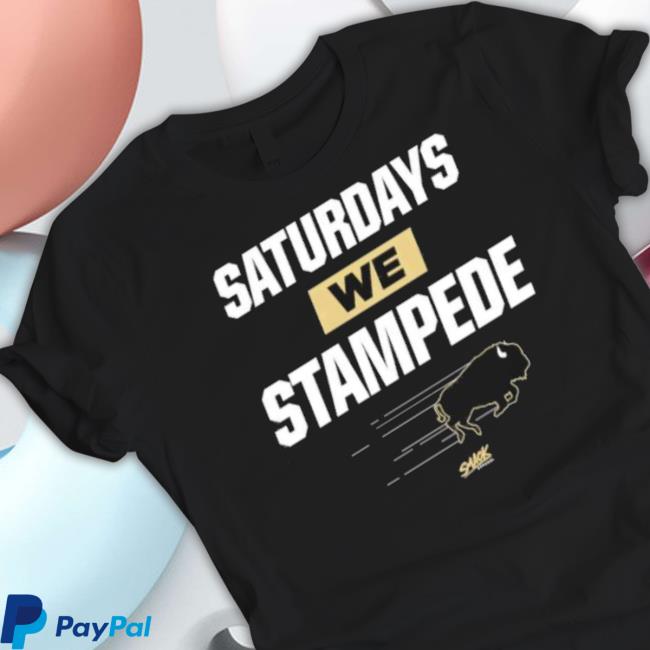Saturdays We Stampede Shirt