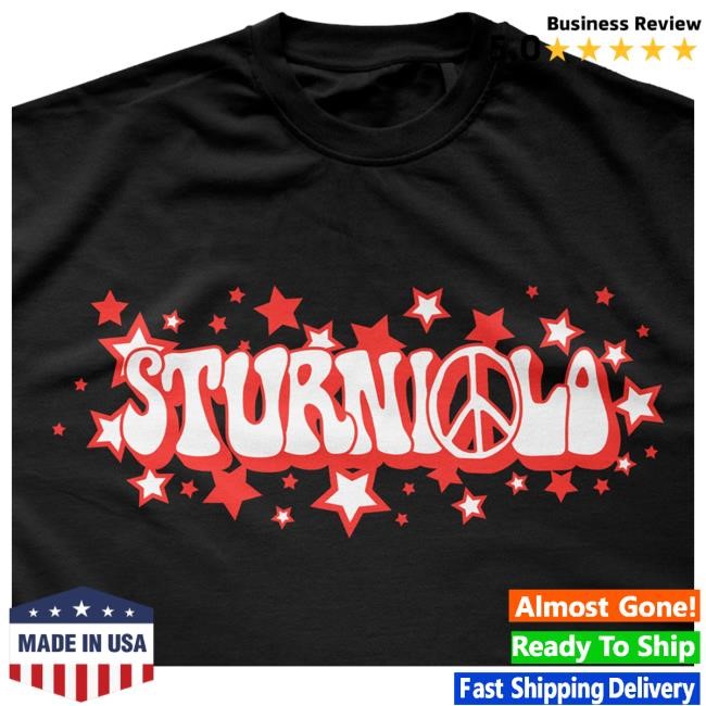 Trending Sturniolo Clothing Merch Sturniolo Peace & Stars Tee Shirt Black