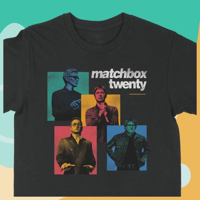Matchbox Twenty Photo Mod Black Hoodie