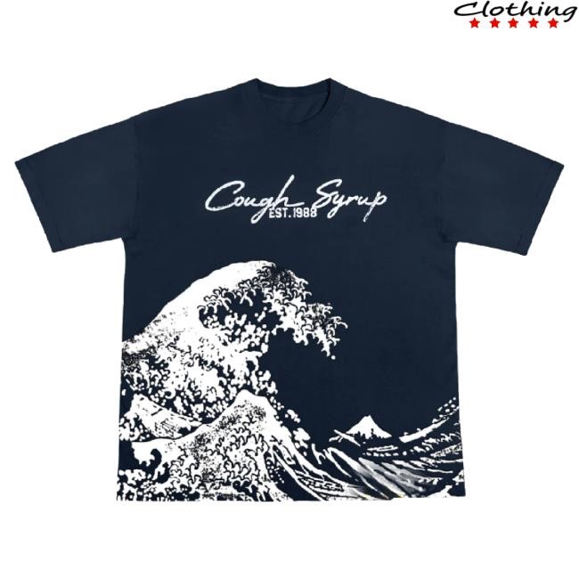 Original Japanese Wave Sweater That's A Awful Lot Of Cough Syrup Shop Merch Store