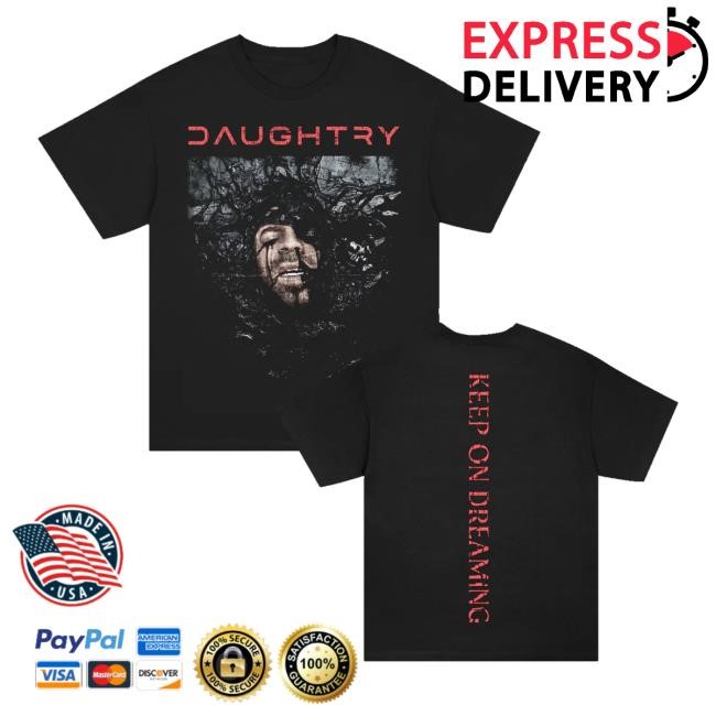Official Daughtry The Day I Die Tee Shirt