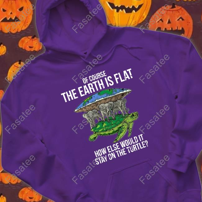 Discworld Of Course The Earth Is Flat How Else Would It Stay On The Turtle Shirt Discworld Of Course The Earth Is Flat How Else Would It Stay On The Turtle T Shirt