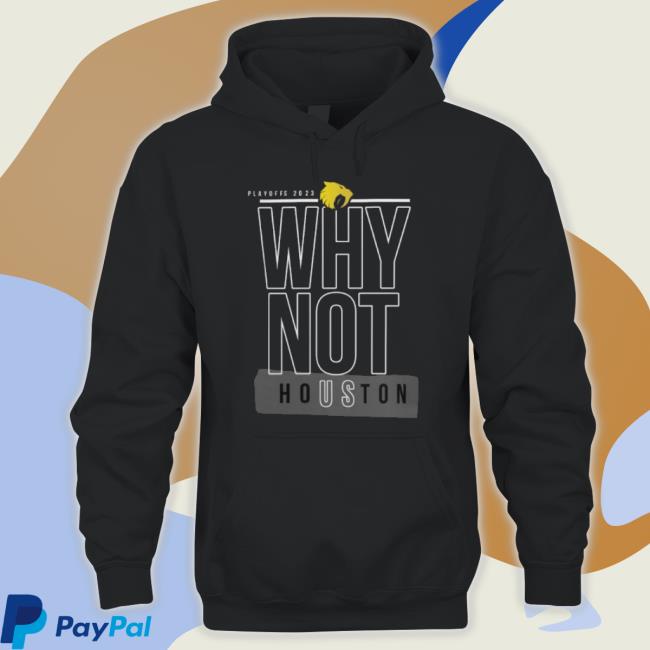 Houston Sabercats 2023 Playoff Why Not Us Shirt Houston Sabercats 2023 Playoff Why Not Us Shirt