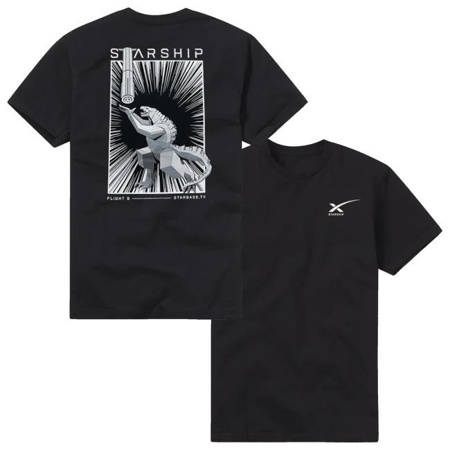 Spacex Store Starship Flight 5 Tee