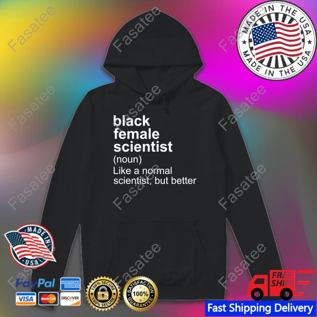 Black Female Scientist Shirt