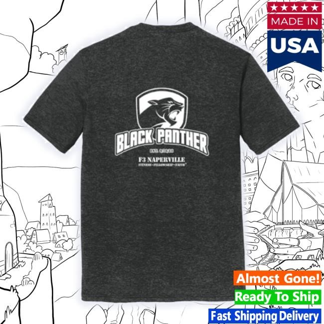 F3 Naperville West Black Panther Su24 Tee