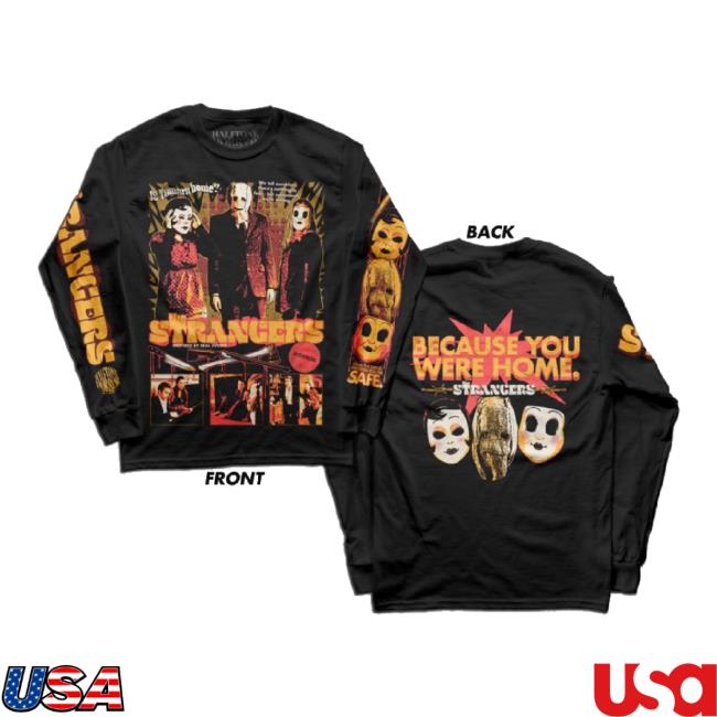 Original Halftone Horror Merch Store The Strangers Hoodie Sweatshirt Halftonehorror Shop