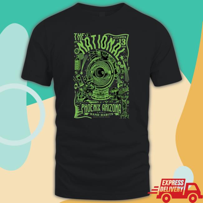Trending The National November 13, 2023 Arizona Financial Theatre, Phoenix, Az Poster Hoodie Sweatshirt