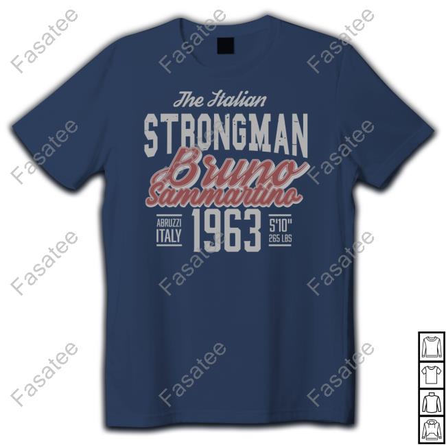 Fightful Wrestling The Italian Strongman Bruno Sammartino 1963 Hoodie